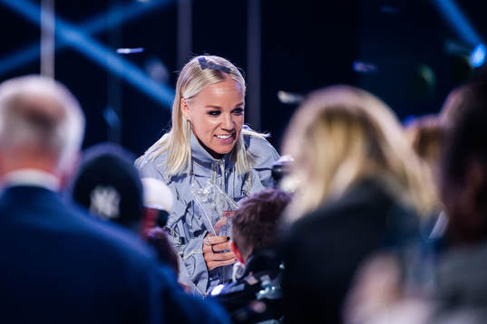 Caroline Seger vinnare av Diamantbollen
