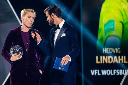Hedvig Lindahl tilldelas Årets Målvakt