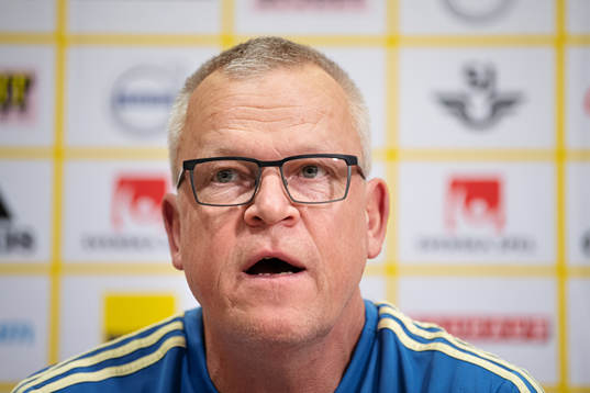 Janne Andersson, head coach of the Swedish national