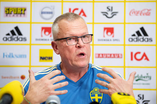 Janne Andersson, head coach of the Swedish national