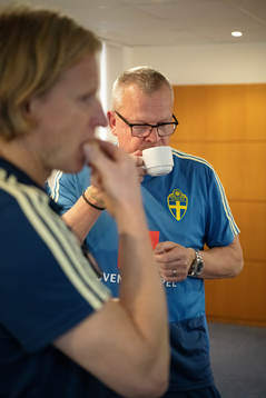 Janne Andersson, head coach of the Swedish national