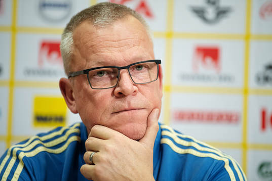 Janne Andersson, head coach of the Swedish national