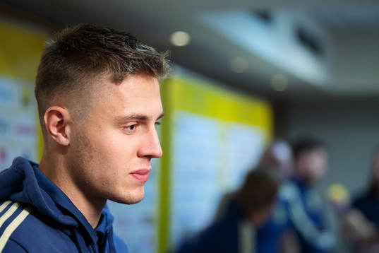 Mattias Svanberg of the Swedish national football team
