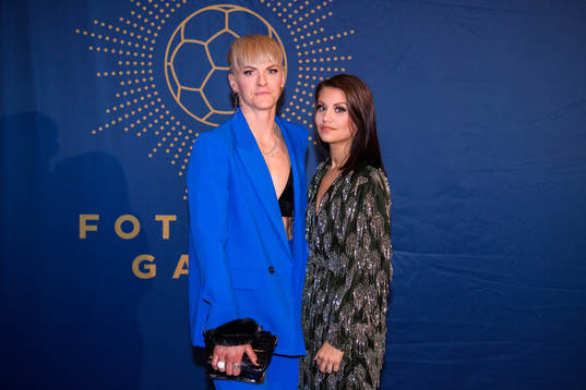 Nilla Fischer med fru Maria Michaela Fischer