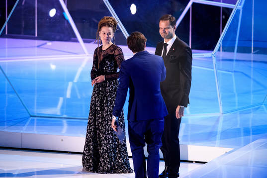 Sveriges kultur och idrottsminister Amanda Lind och Svenska