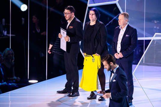 Grunden bois prisutdelare av 2019 års Number 10 stipendium