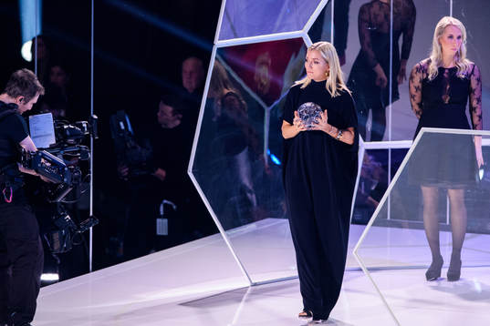 Linda Sembrant tilldelas priset Årets back