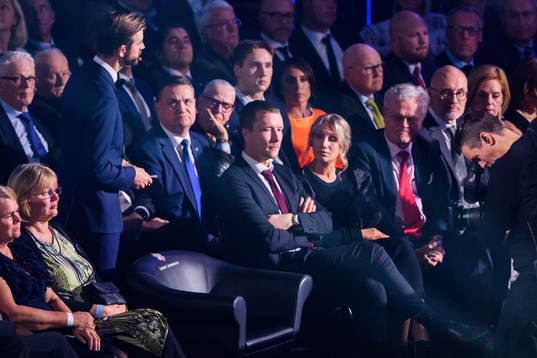 Stolen där Lennart Johansson brukade sitta står tom