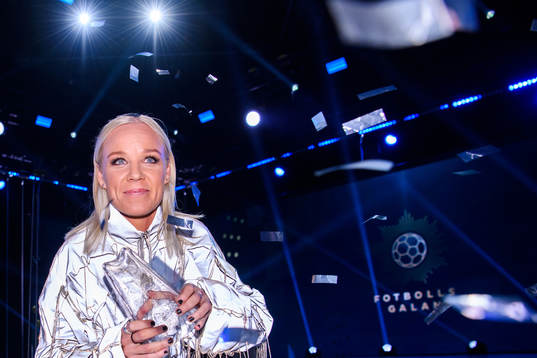 Caroline Seger vinnare av Diamantbollen