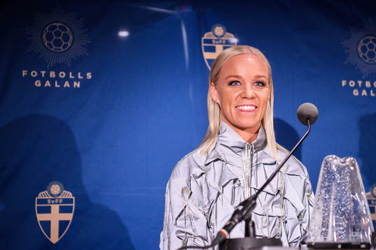 Caroline Seger vinnare av Diamantbollen
