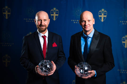 Stefan Ekstrand och Thomas Mårtensson, Tränare Vittsjö GK
