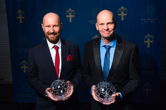 Stefan Ekstrand och Thomas Mårtensson, Tränare Vittsjö GK