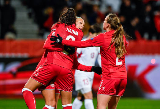 [DK=20191112: Nadia Nadim, Danmark, Stine Larsen, Danmark