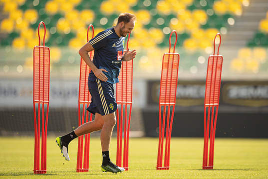 Andreas Granqvist of the Swedish national football team