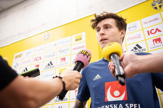 Victor Nilsson Lindelöf of the Swedish national football