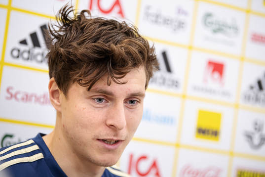 Victor Nilsson Lindelöf of the Swedish national football