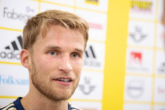 Sebastian Andersson of the Swedish national football team