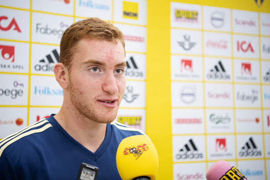 Dejan Kulusevski of the Swedish national football team