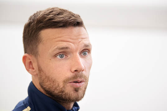 Marcus Berg of the Swedish national football team