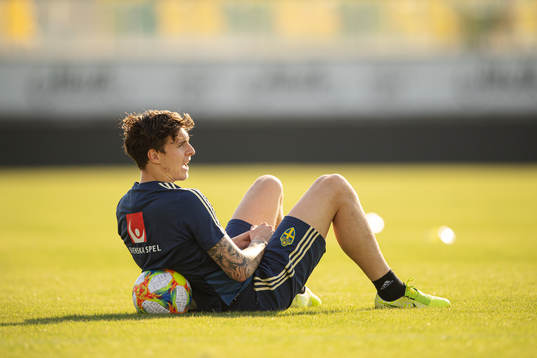 Victor Nilsson Lindelöf of the Swedish national football