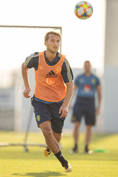 Sebastian Andersson of the Swedish national football team