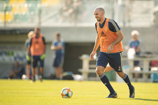 Marcus Danielson of the Swedish national football team