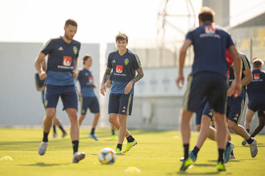 Victor Nilsson Lindelöf of the Swedish national football