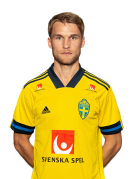 Sebastian Andersson of the Swedish national football team