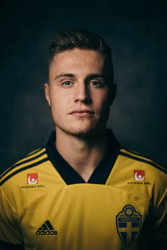 Mattias Svanberg of the Swedish national football team