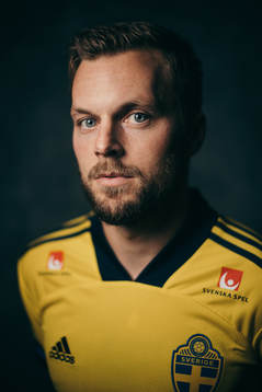 Sebastian Larsson of the Swedish national football team