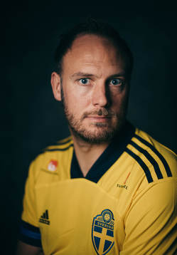 Andreas Granqvist of the Swedish national football team