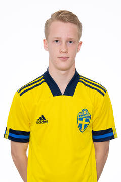 David Edvardsson i P17-landslaget