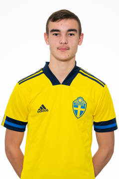 Aleksander Nilsson i P17-landslaget