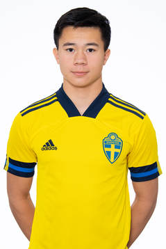 Hugo Moldin i P17-landslaget