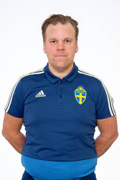 Viktor Eriksson, förbundskapten i P17-landslaget