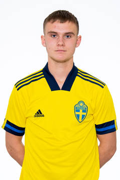 Nils Bertilsson i P17-landslaget