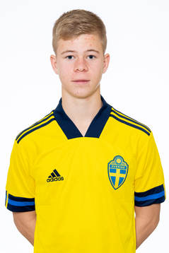 Filip Gustafsson i P17-landslaget