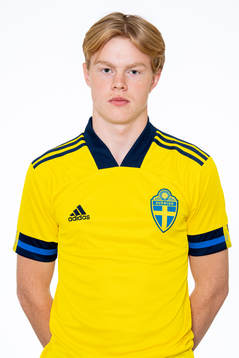 Axel Johansson i P17-landslaget
