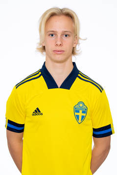 Alex Mortensen i P17-landslaget