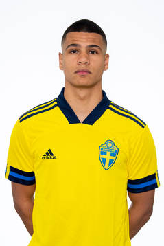 Daniel Mahjob Wallentinsson i P17-landslaget