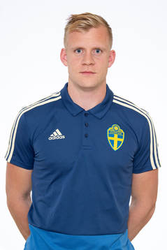 Linus Eriksson, målvaktstränare i P17-landslaget