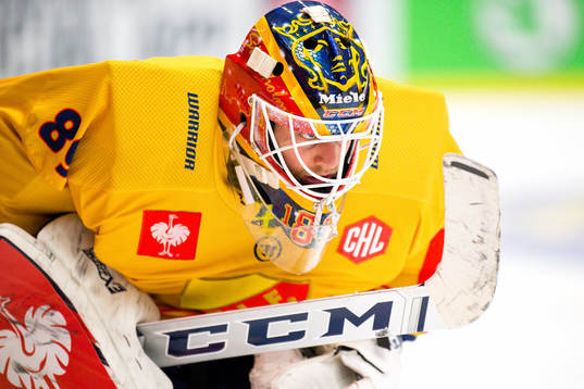 Goalkeeper Niklas Svedberg  of Djurgården