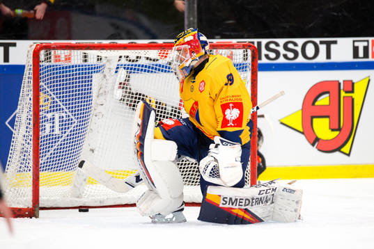 Goalkeeper Niklas Svedberg  of Djurgården
