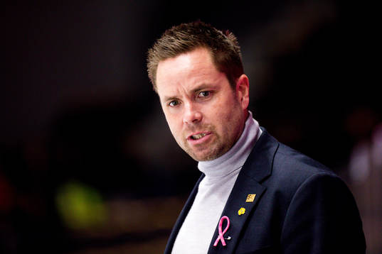 Assistant coach tränare Stefan Hedlund of Skellefteå of