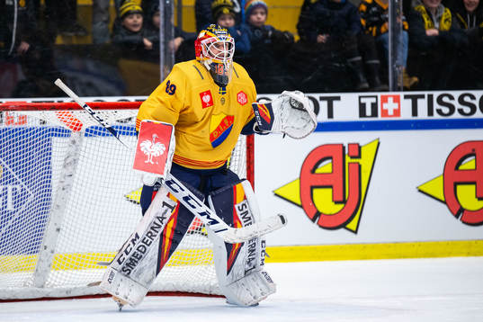 Goalkeeper Niklas Svedberg of Djurgården