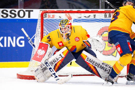 Goalkeeper Niklas Svedberg  of Djurgården