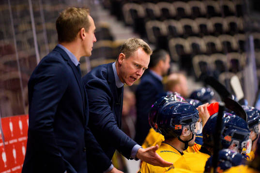 Head coach Robert Ohlsson of Djurgården