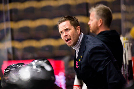 Assistant coach tränare Stefan Hedlund of Skellefteå