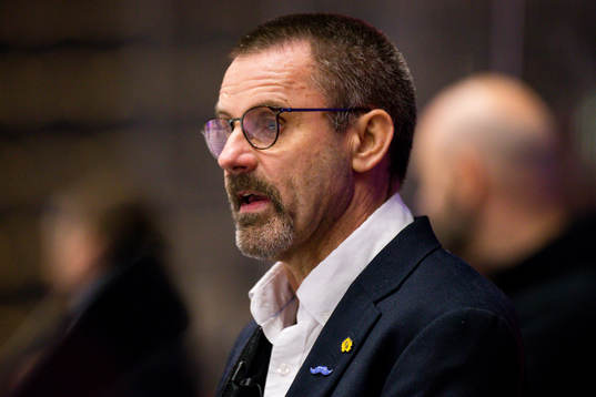 Coach Tommy Samuelsson of Skellefteå
