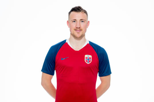 Fredrik Ulvestad of Norway poses for a portrait